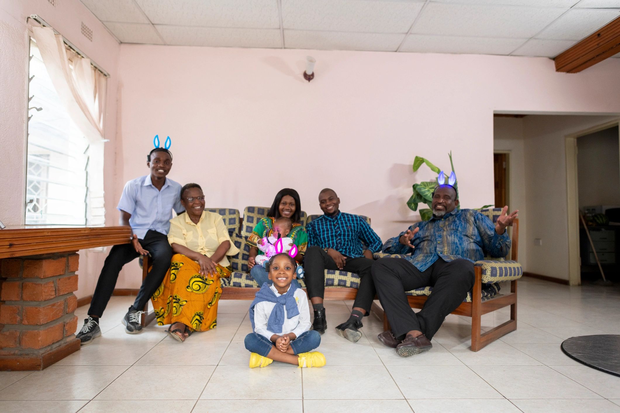 Family portrait representing cultural connection and heritage